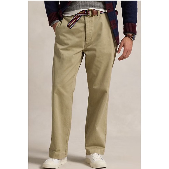 Polo Ralph Lauren Other - Polo Ralph Lauren Mens Khaki Pants Classic Fit Cotton Chinos Trousers 34x34